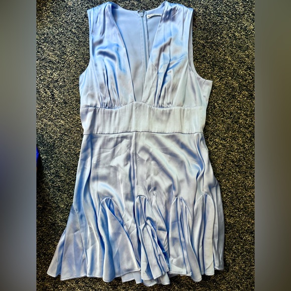 Abercrombie & Fitch Light Blue Mini Dress - Picture 3 of 4